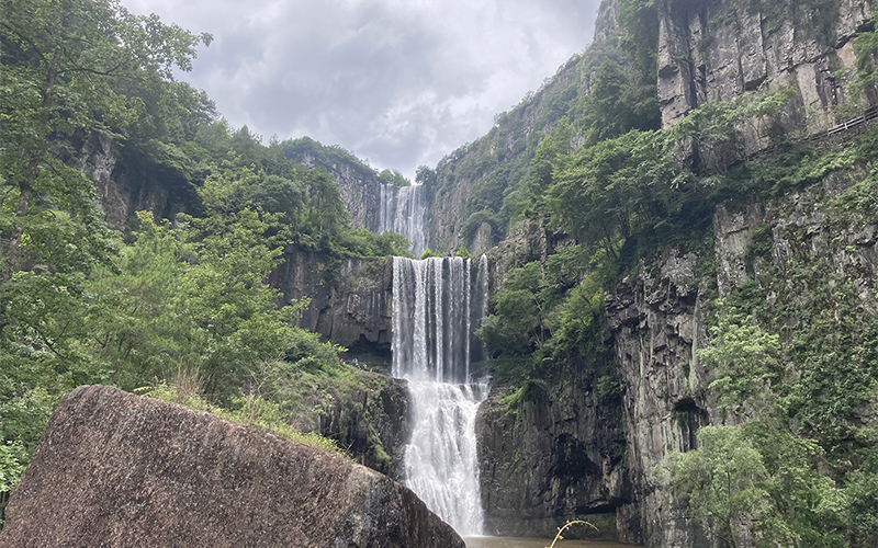 浙江温州文成县百丈漈风景区,2023年07月01日
